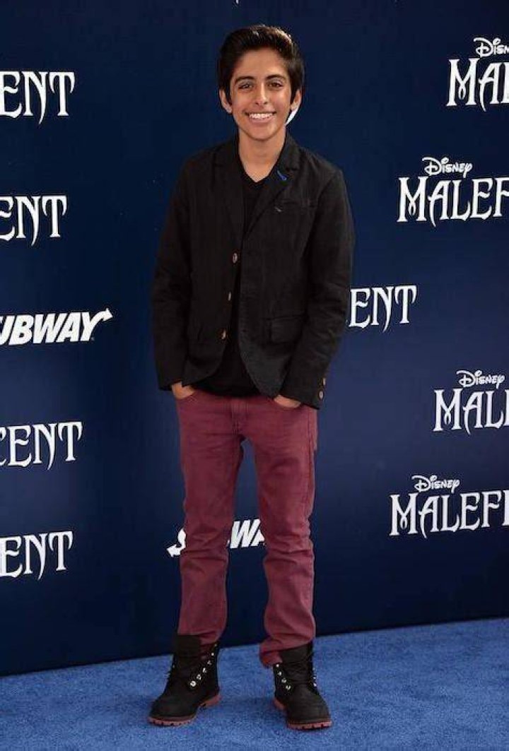 Karan Brar during the world premiere of Disney's Maleficent in 2014