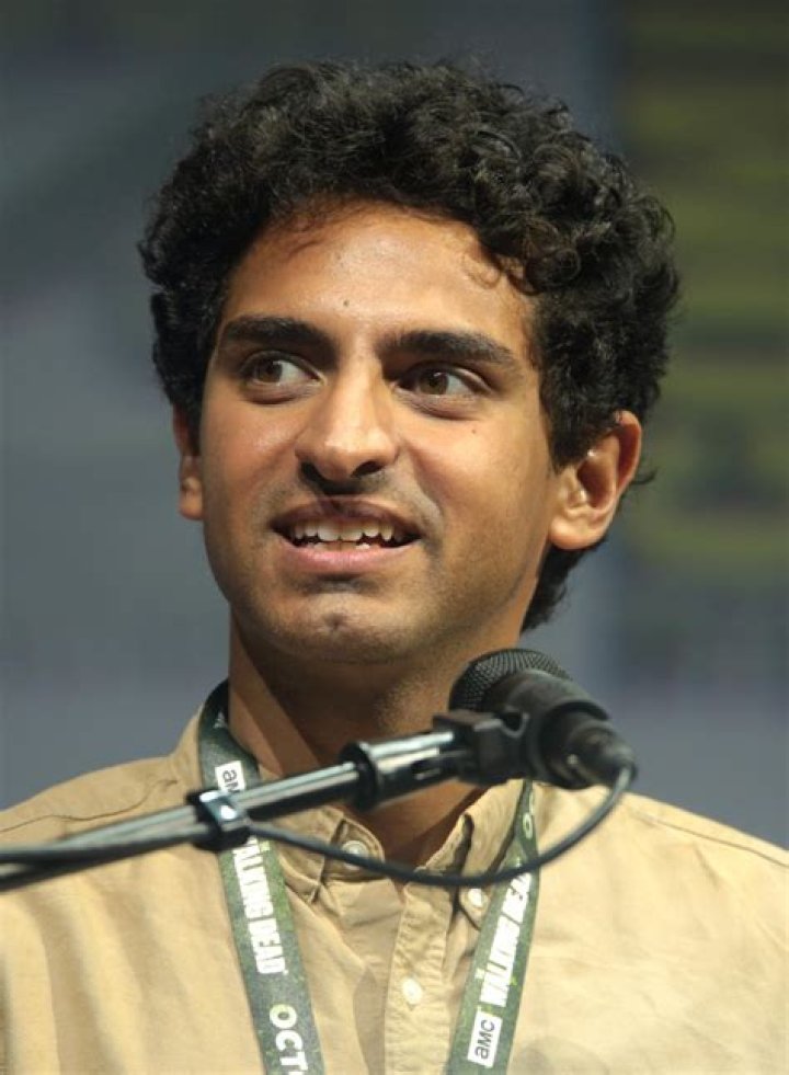 Karan Soni speaking at the 2018 San Diego Comic-Con International for 'Deadpool 2' at the San Diego Convention Center in San Diego, California