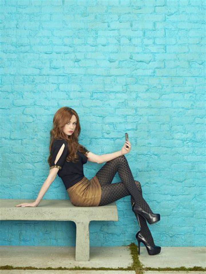 Karen Gillan selfie in September 2017