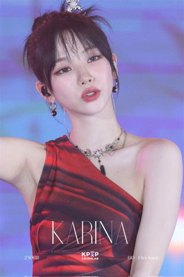 Karina as seen in an Instagram post in February 2021