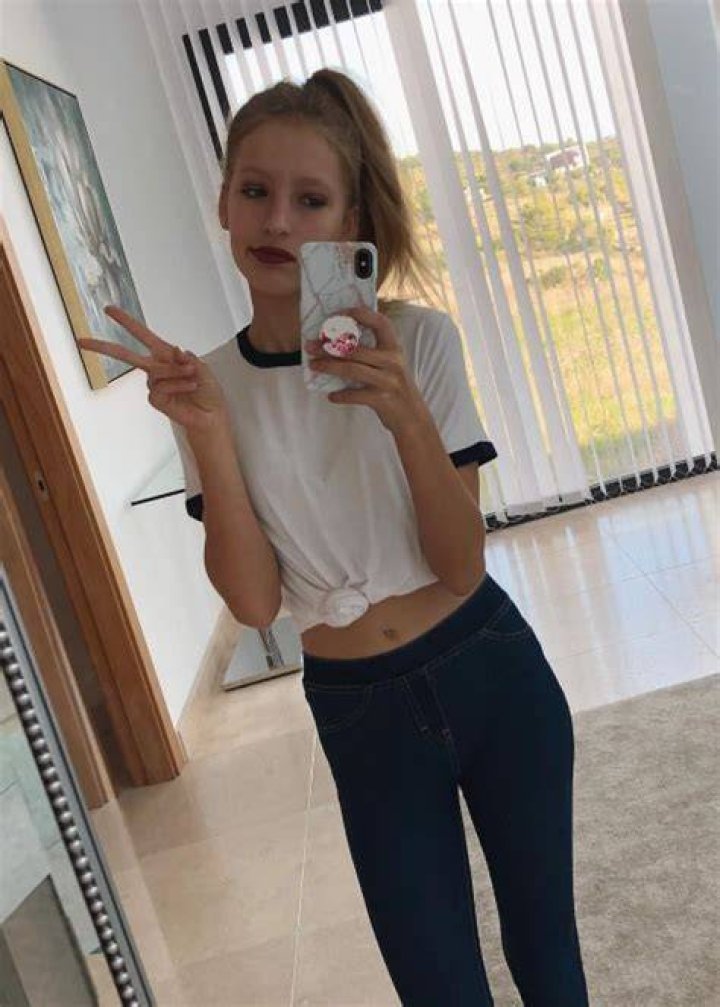 KarinaOMG as seen in a picture taken in May 2019