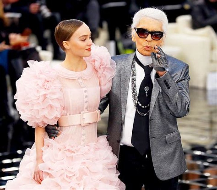 Karl Lagerfeld at the Rose Ball in aid of the Princess Grace Foundation in March 2015 in Monaco
