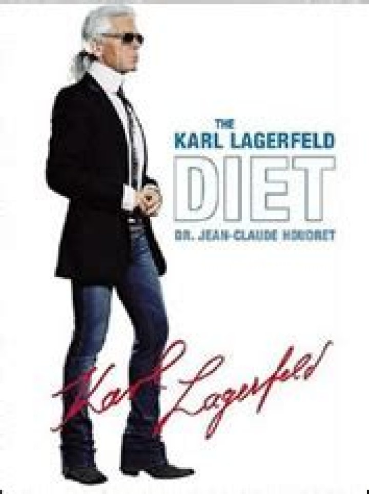 Karl Lagerfeld Diet Plan