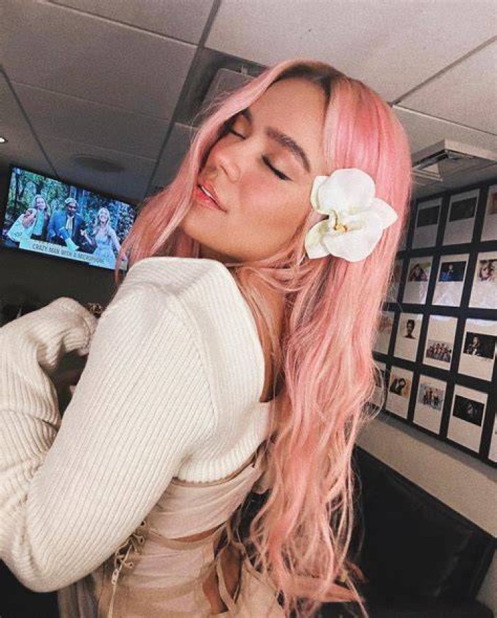 Karol G in an Instagram selfie as seen in March 2018