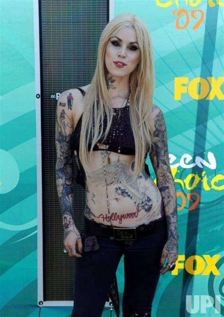 Kat Von D Teen Choice Awards in California in August 2009