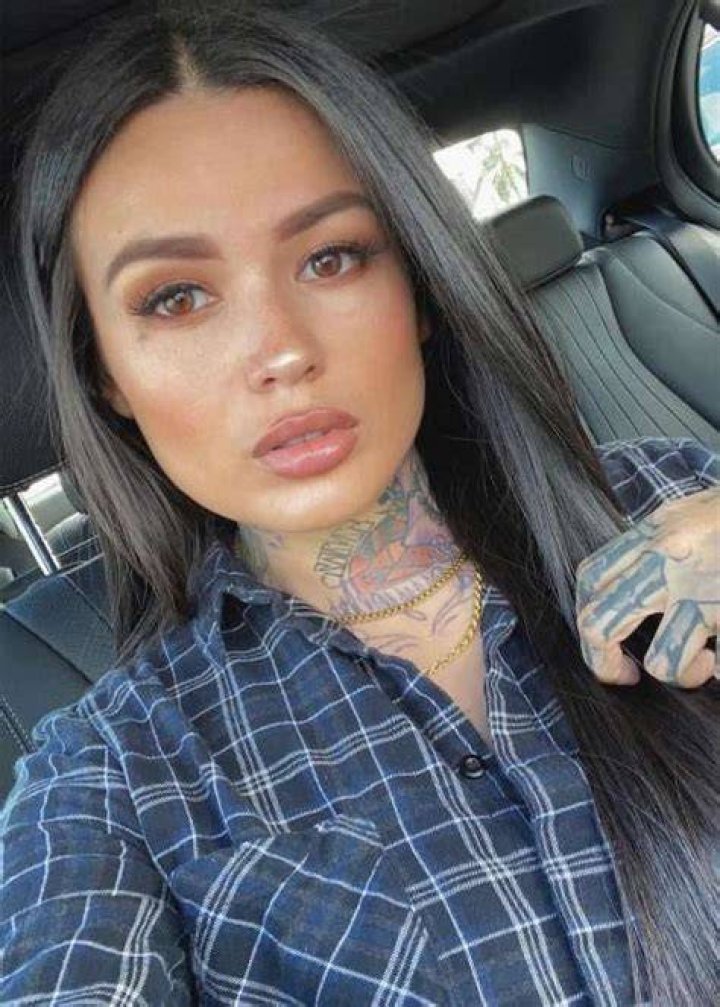 Katherine Flores in a selfie from February 2021