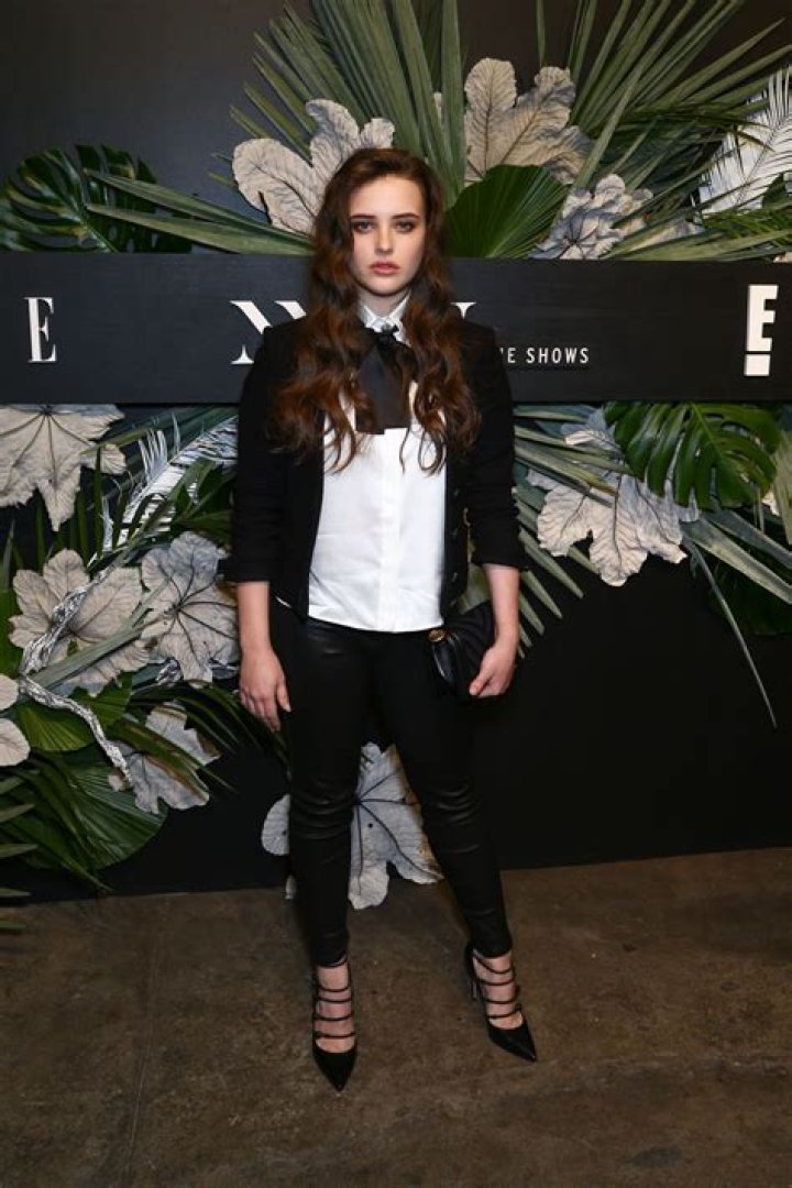 Katherine Langford at ELLE, E! and IMG New York Fashion Week in a February 2017 Kick-Off Event