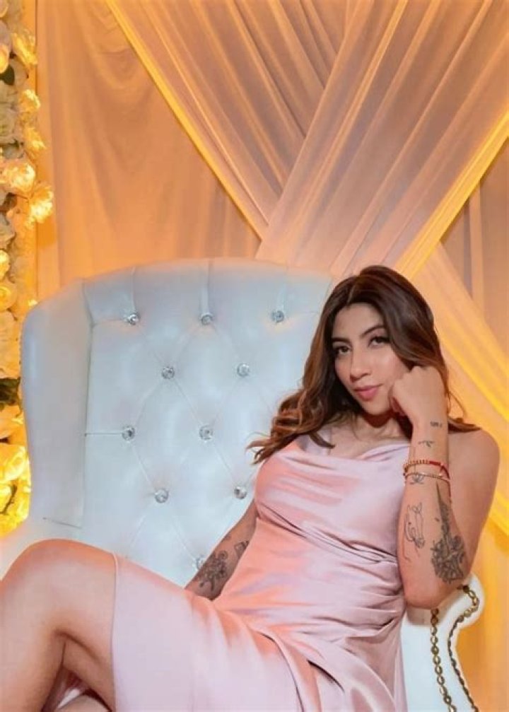Katia Vlogs as seen in a selfie that was taken in February 2023, in Morelia, Michoac&aacute;n