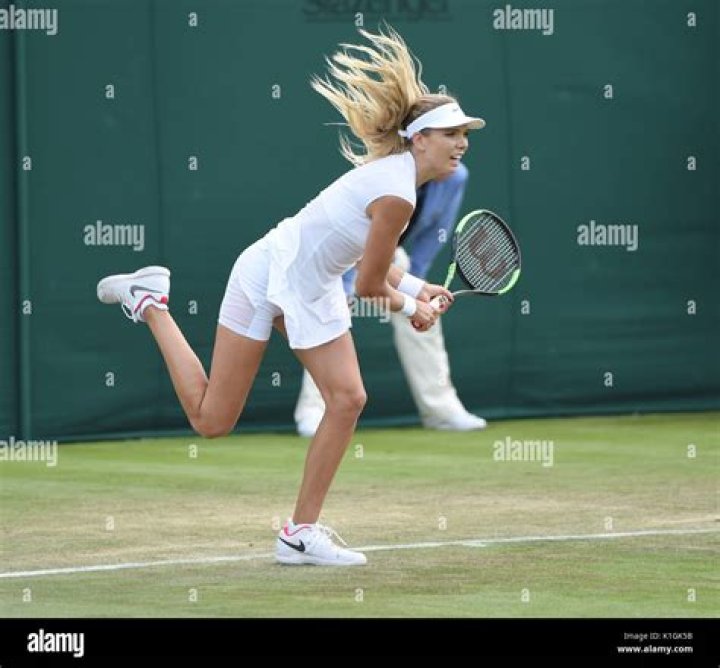 Katie Boulter during the 2017 US Open Tennis qualifying rounds