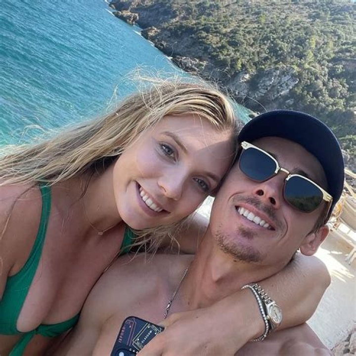 Katie Boulter in an Instagram selfie as seen in July 2016