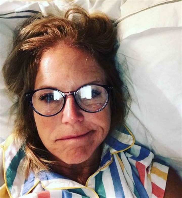 Katie Couric makeup free selfie
