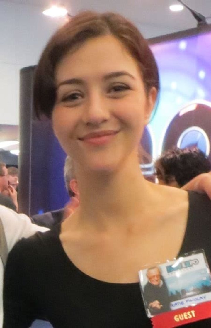 Katie Findlay as seen while clicking a selfie in May 2020