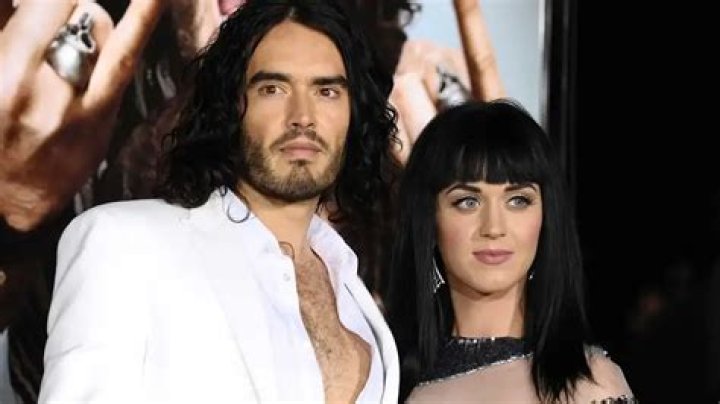 Katy Perry and Russell Brand