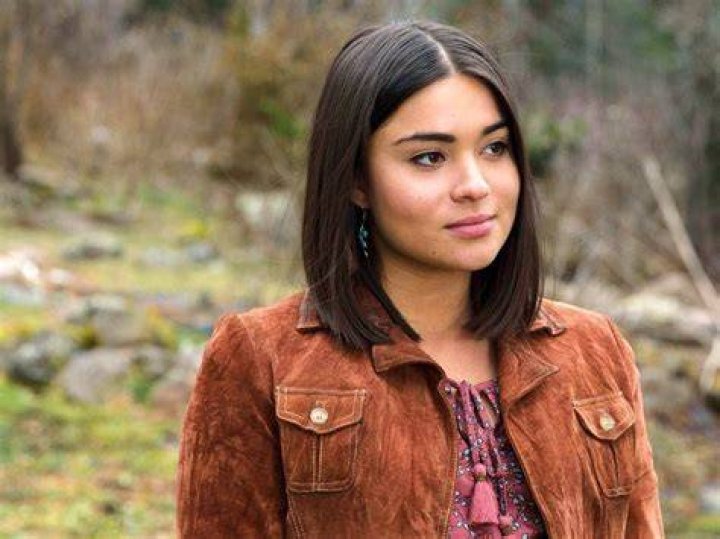 Kawennáhere Devery Jacobs as seen while posing for a picture in Venice, Italy in 2018