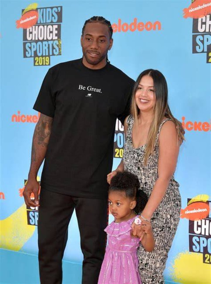 Kawhi Leonard and Kishele Shipley