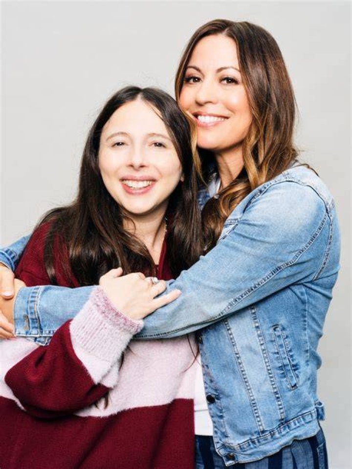 Kay Cannon with her daughter in April 2018