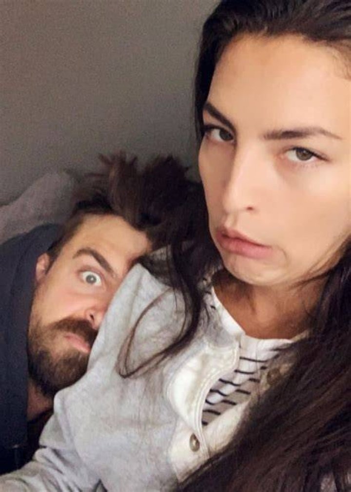 Kayla Compton with her beau Josiah Ruis in a selfie that was taken in January 2022