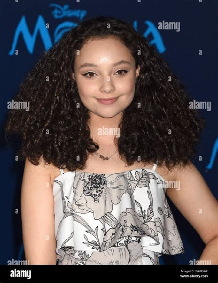 Kayla Maisonet at Moana LA Premiere in November 2016