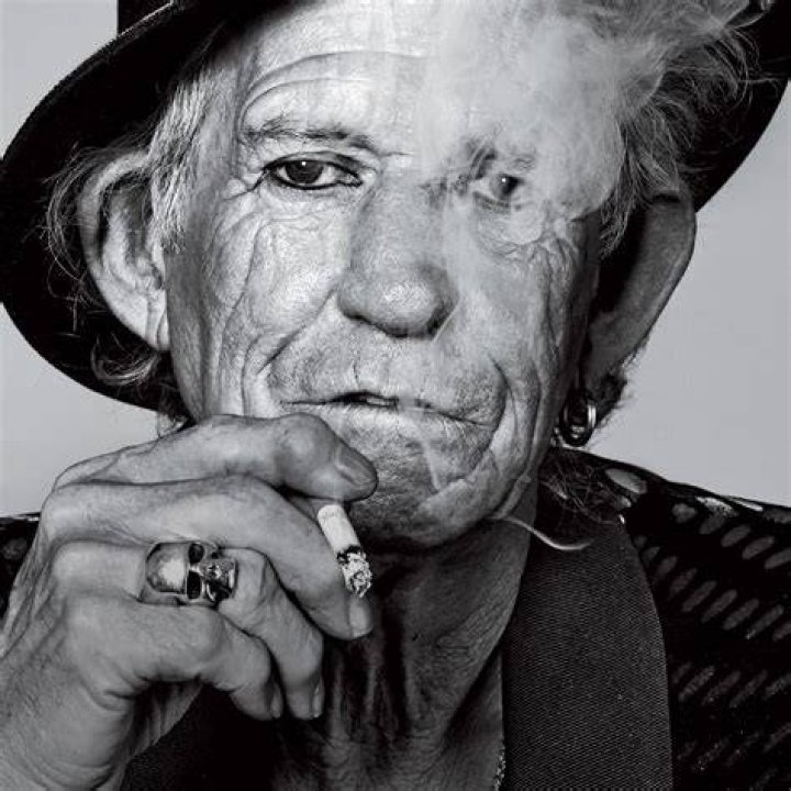 Keith Richards old photo with his wife Patti and daughter Theodora as seen in March 2019