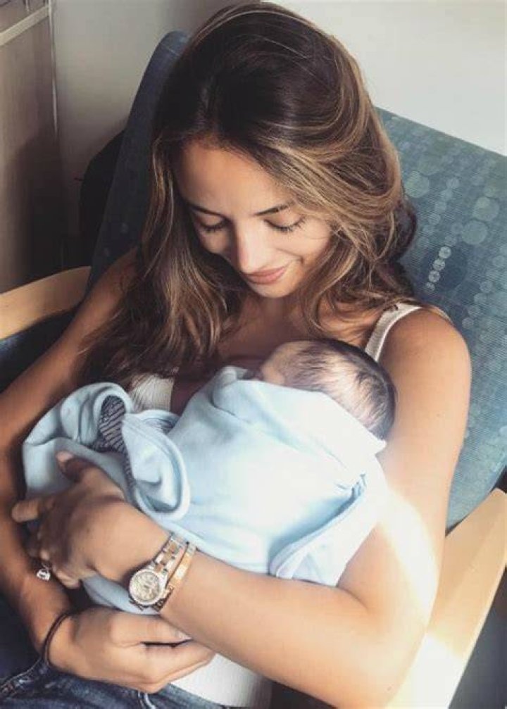 Keleigh Sperry with her nephew as seen in September 2017