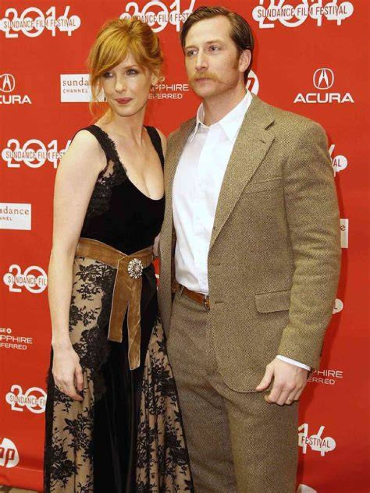 Kelly Reilly and Kyle Baugher in an Instagram selfie in January 2018