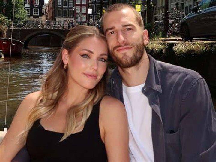 Kelsey Weier and Matt Thomas, as seen in December 2022