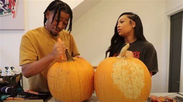 Ken Walker with his fiance De'arra Taylor as seen in November 2019