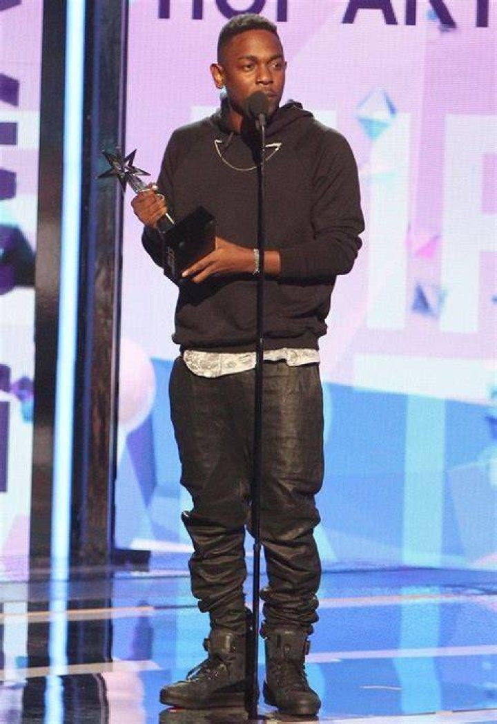 Kendrick Lamar at BET 2013 Hip-Hop Awards.