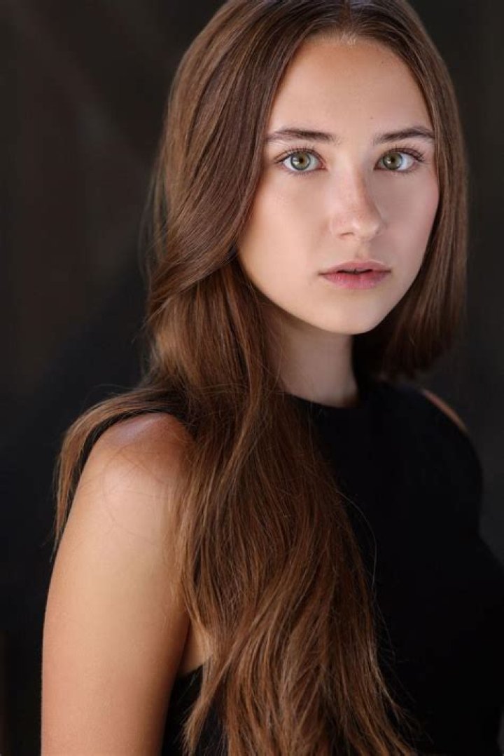 Kensington Tallman in February 2021 grateful to be on set with her favorite people