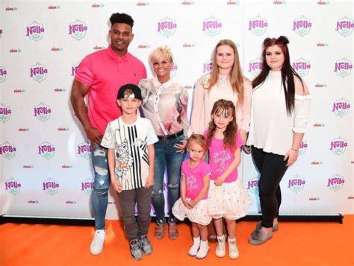 Kerry Katona with her kids