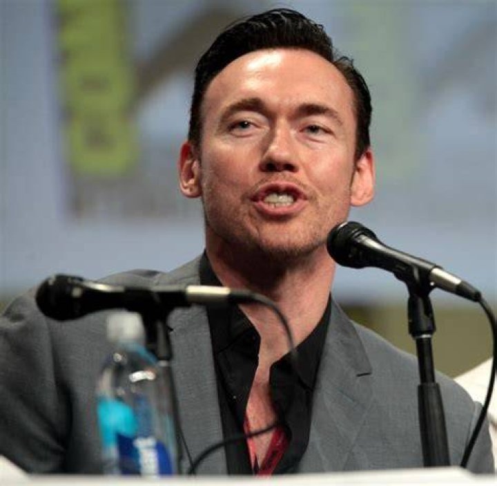 Kevin Durand Speaking at the San Diego Comic Con International for the Movie The Strain in July 2015