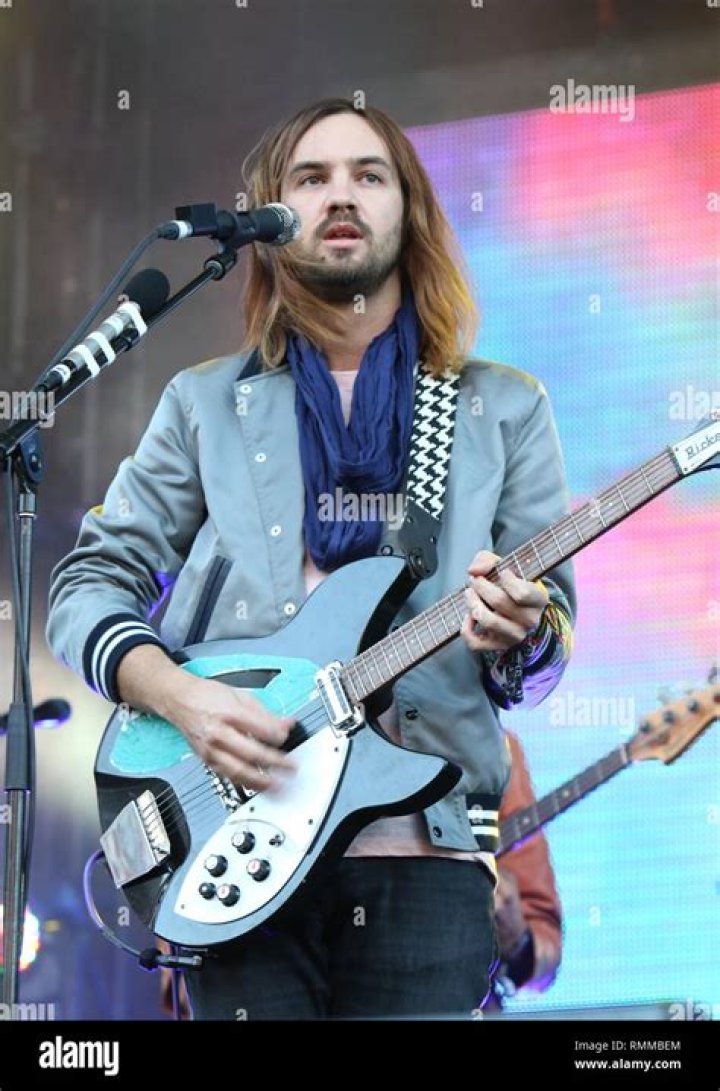 Kevin Parker as seen performing in a picture taken during the Tame Impala concert in January 2013