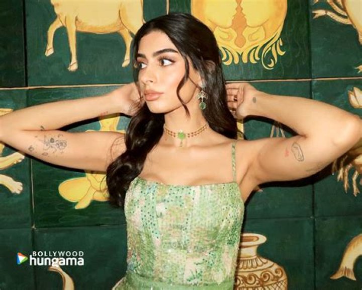 Khushi Kapoor in a cute selfie