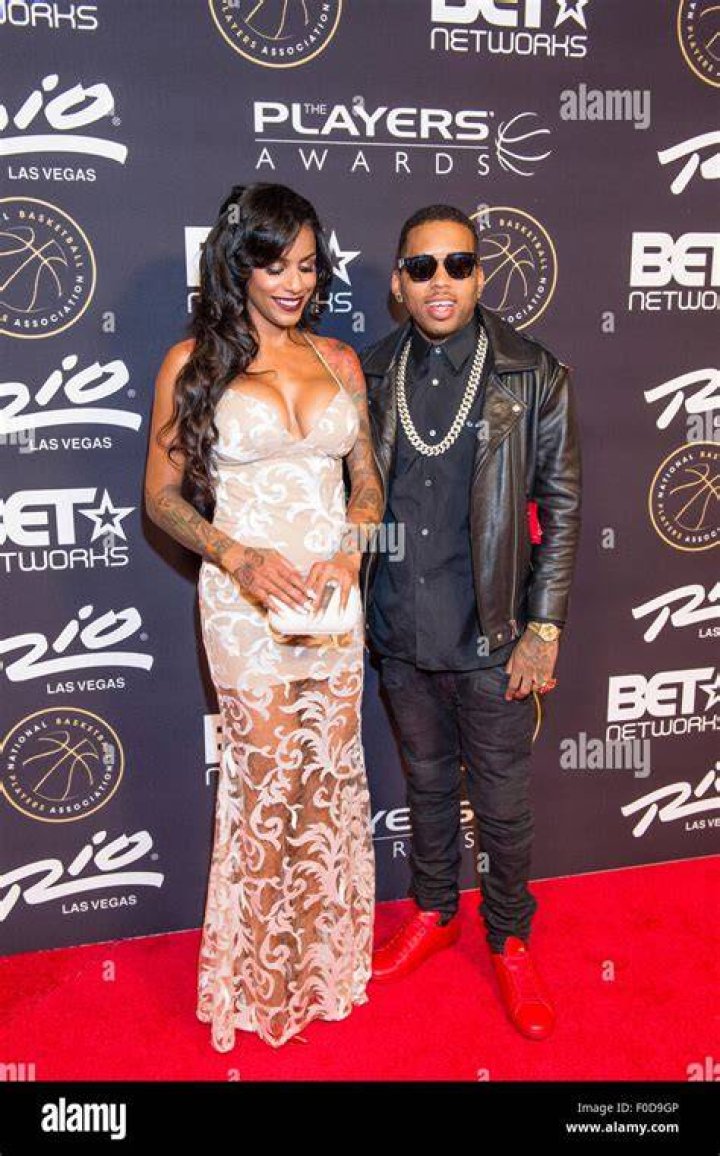 Kid Ink girlfriend Asiah Azante at the BET Presents The Players' Awards in July 2015