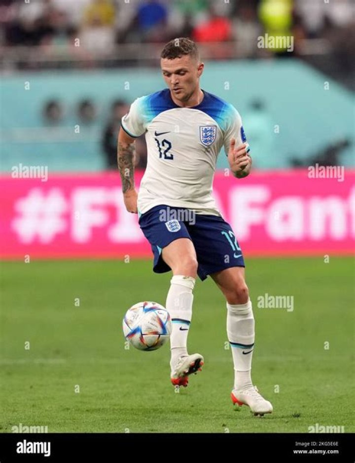 Kieran Trippier during the FIFA World Cup match in July 2018