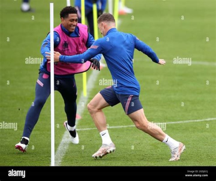 Kieran Trippier during training with England at the 2018 FIFA World Cup