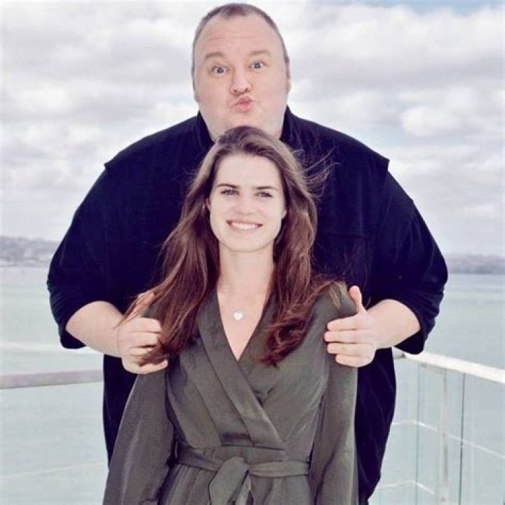 Kim Dotcom and Elizabeth Donnelly as seen in January 2018