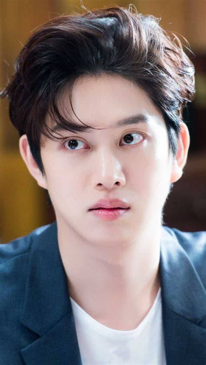 Kim Hee-chul as seen at the 10th Anniversary Special Album 'Devil' Press Conference on July 15, 2015