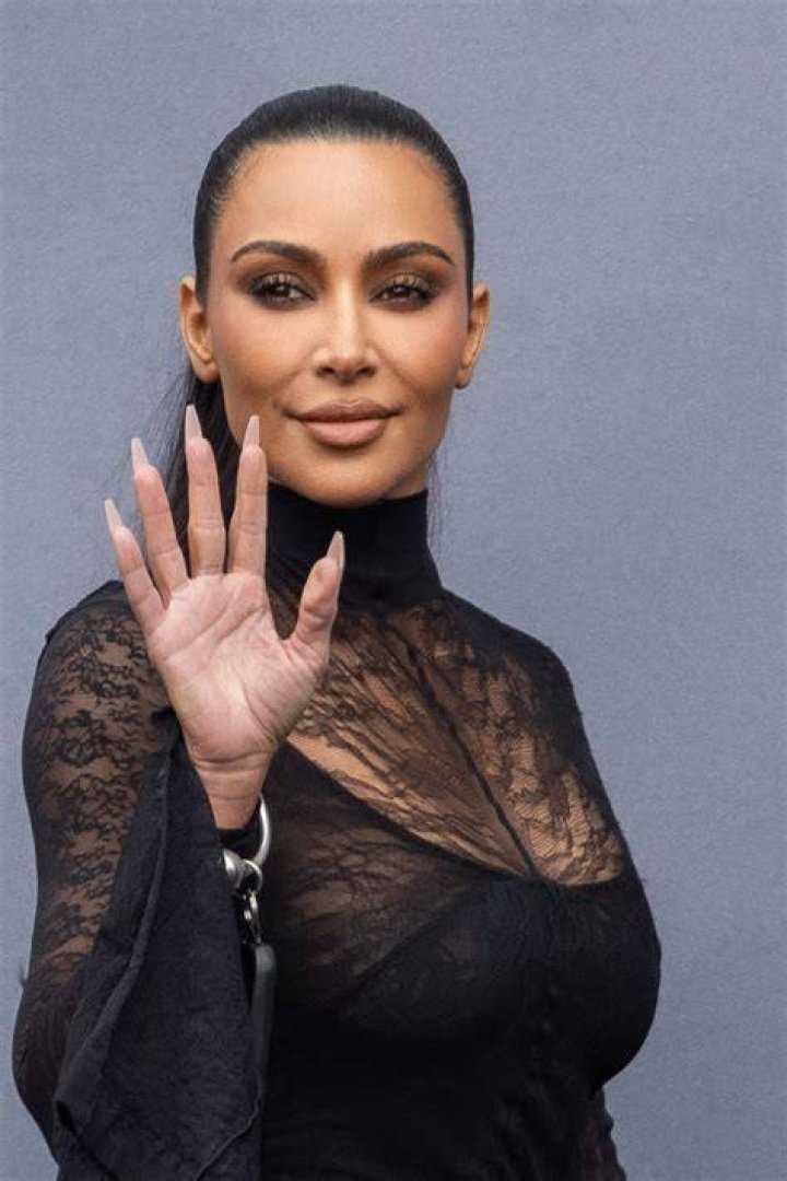 Kim Kardashian during a photoshoot in May 2022