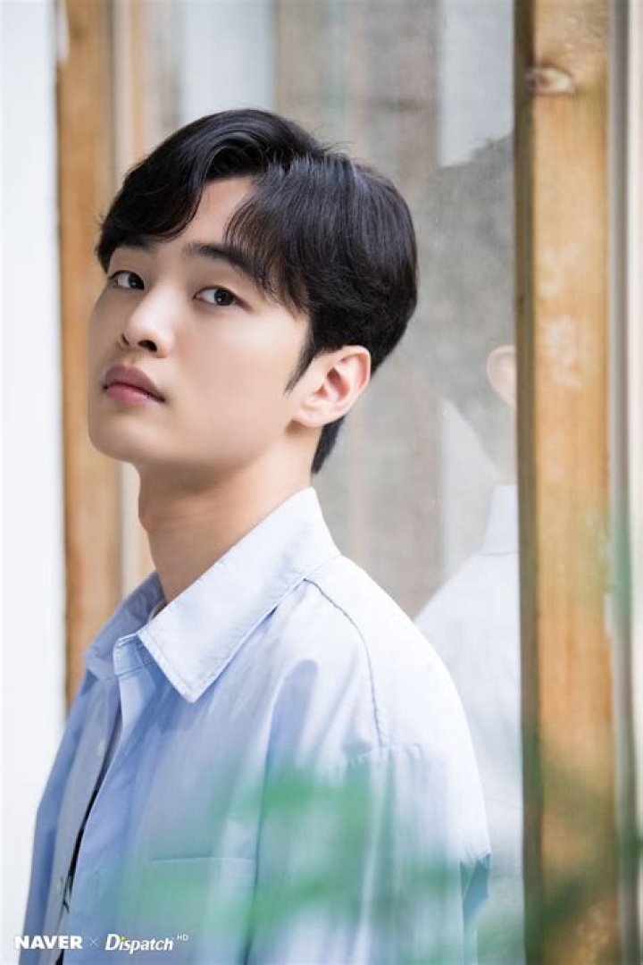 Kim Min-jae as seen while taking a selfie in December 2019