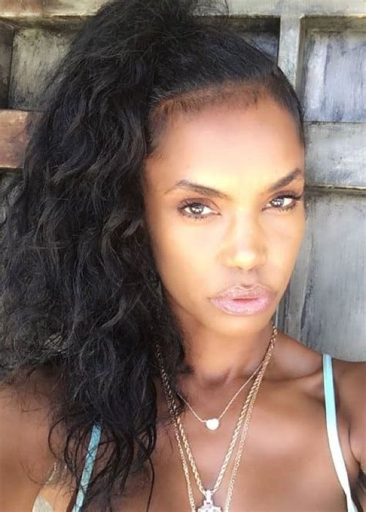 Kim Porter in a selfie in January 2016