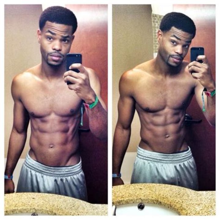 King Bach shirtless in a picture shared on his social media in July 2017