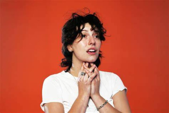 King Princess taking a mirror selfie while enjoying pickle in November 2018