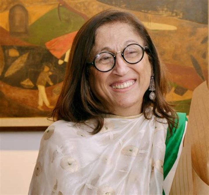 Kiran Nadar as seen in an Instagram Post in May 2019