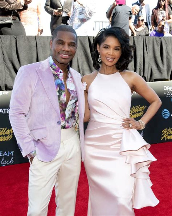 Kirk Franklin and Tammy Collins, as seen in June 2020