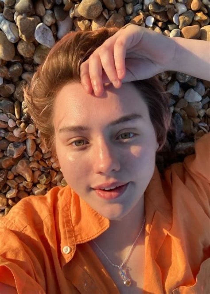 Kizzy Edgell in a selfie with her friends Filip and Laura Ludwig in March 2022