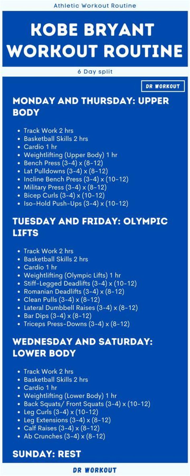 Kobe Bryant Workout Routine