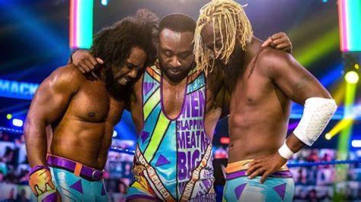 Kofi Kingston (Right) and Taimak as seen in August 2017