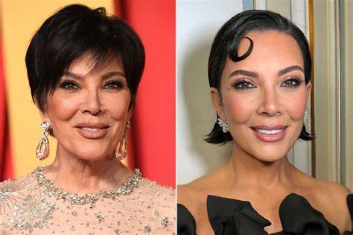 Kris Jenner present at the Balmain show as part of the Paris Fashion Week Womenswear Spring / Summer 2016 in Paris, France