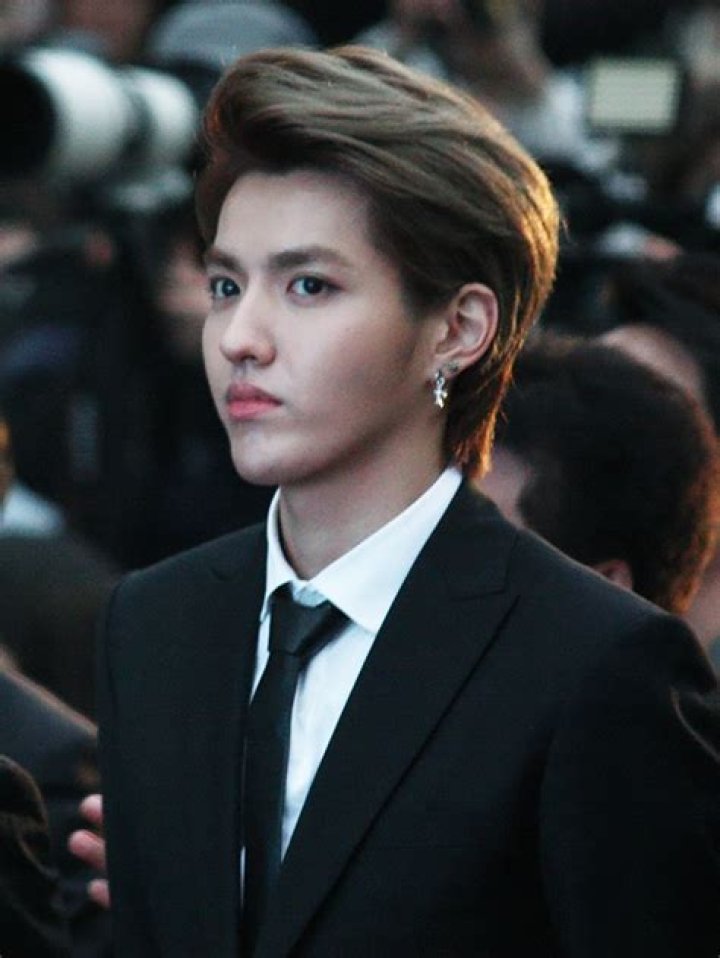 Kris Wu at the Hallyu Star Street in March 2014